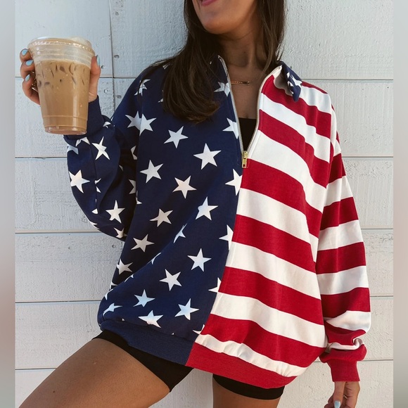 Show Me Your MuMu Sweaters - SHOW ME YOUR MUMU BENNY HALF ZIP NWOT XXL